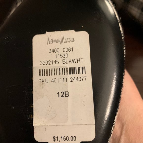 Dior Shoes, Christian Dior Black and White Ankle Boots - Picture 4 of 7